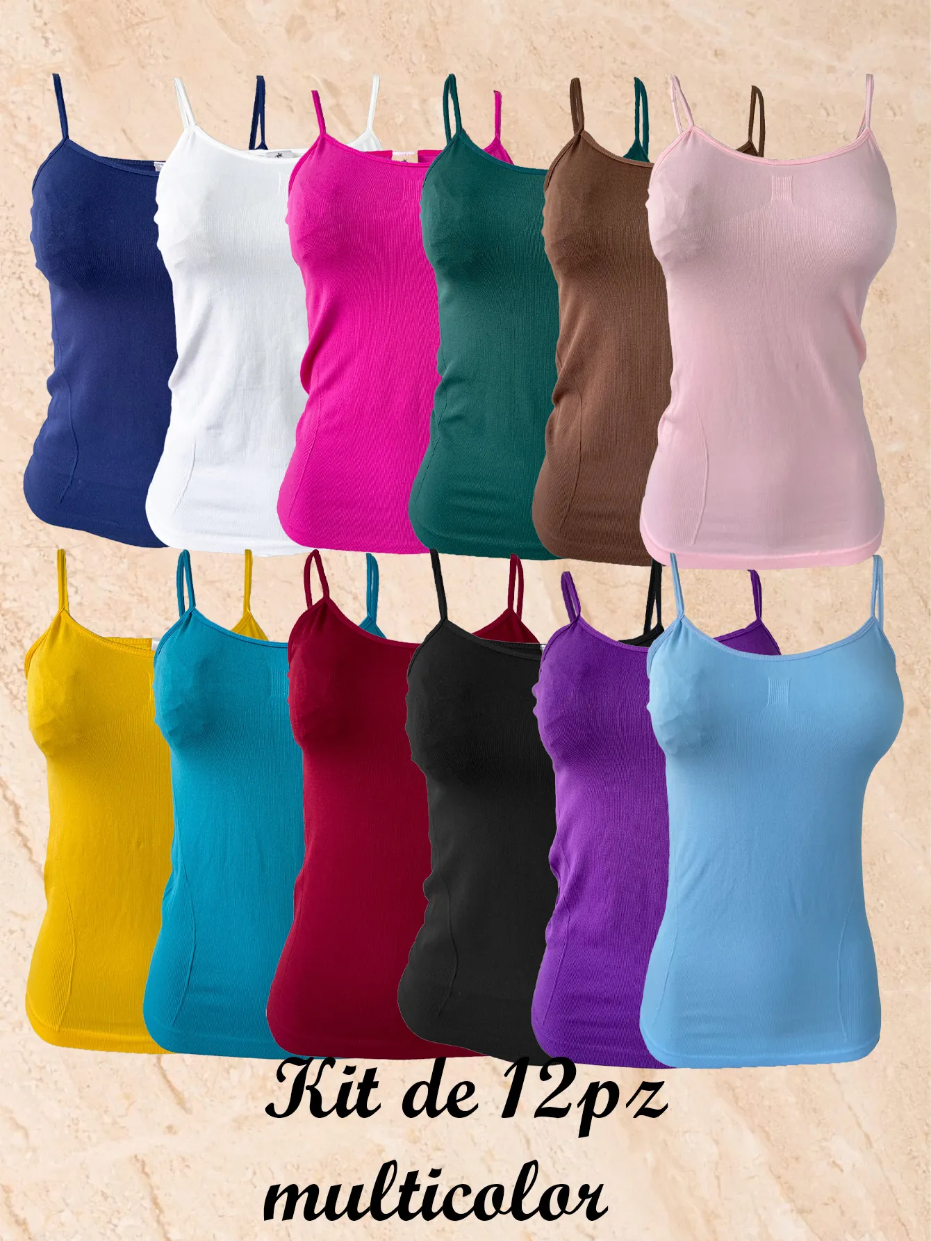 TR KIT DE 12 PZ MMULTICOLOR 481